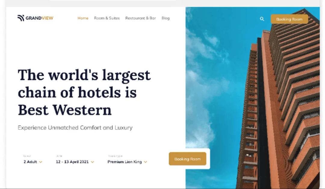 Hotel Booking Website